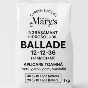 Mary's Garden - Ingrasamant hidrosolubil Ballade 12-12-36 (+1MgO)+ME, 1 kg