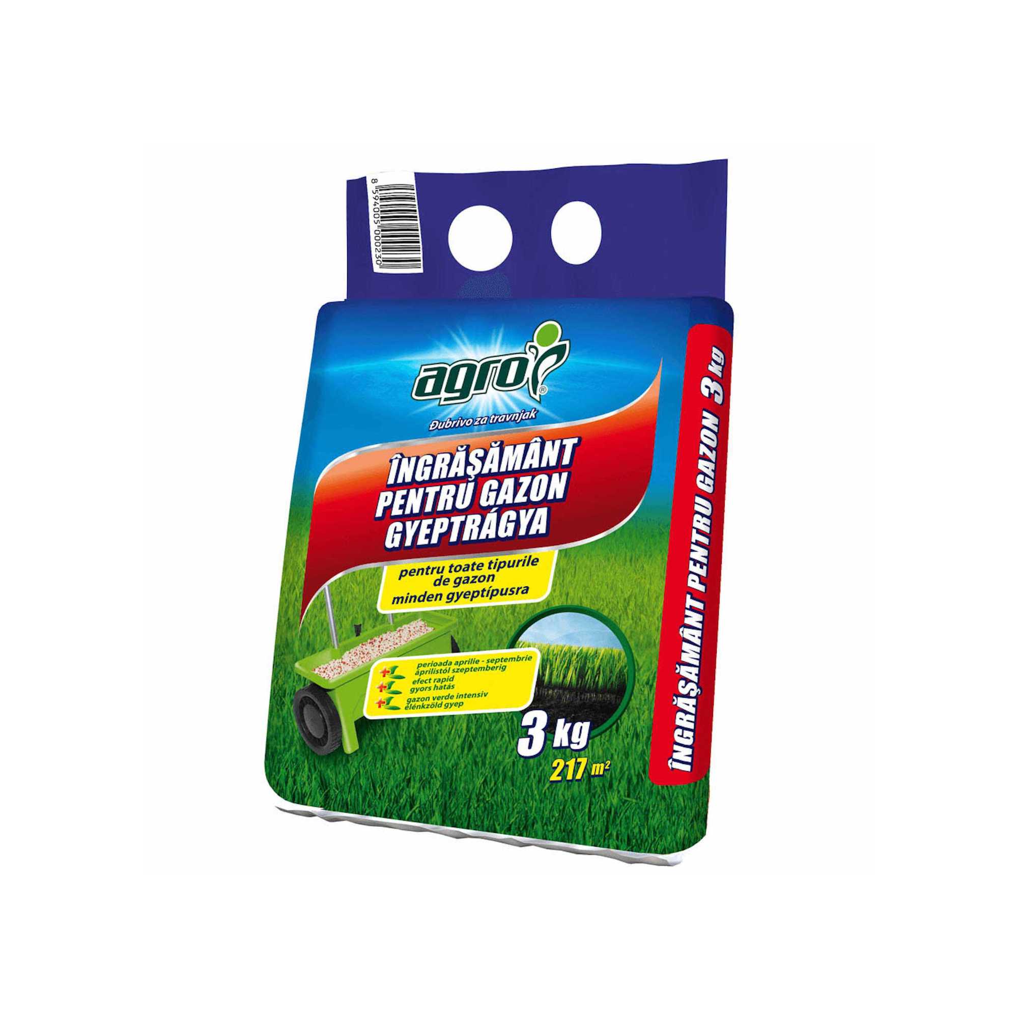 Ingrasamant pentru gazon 3 Kg