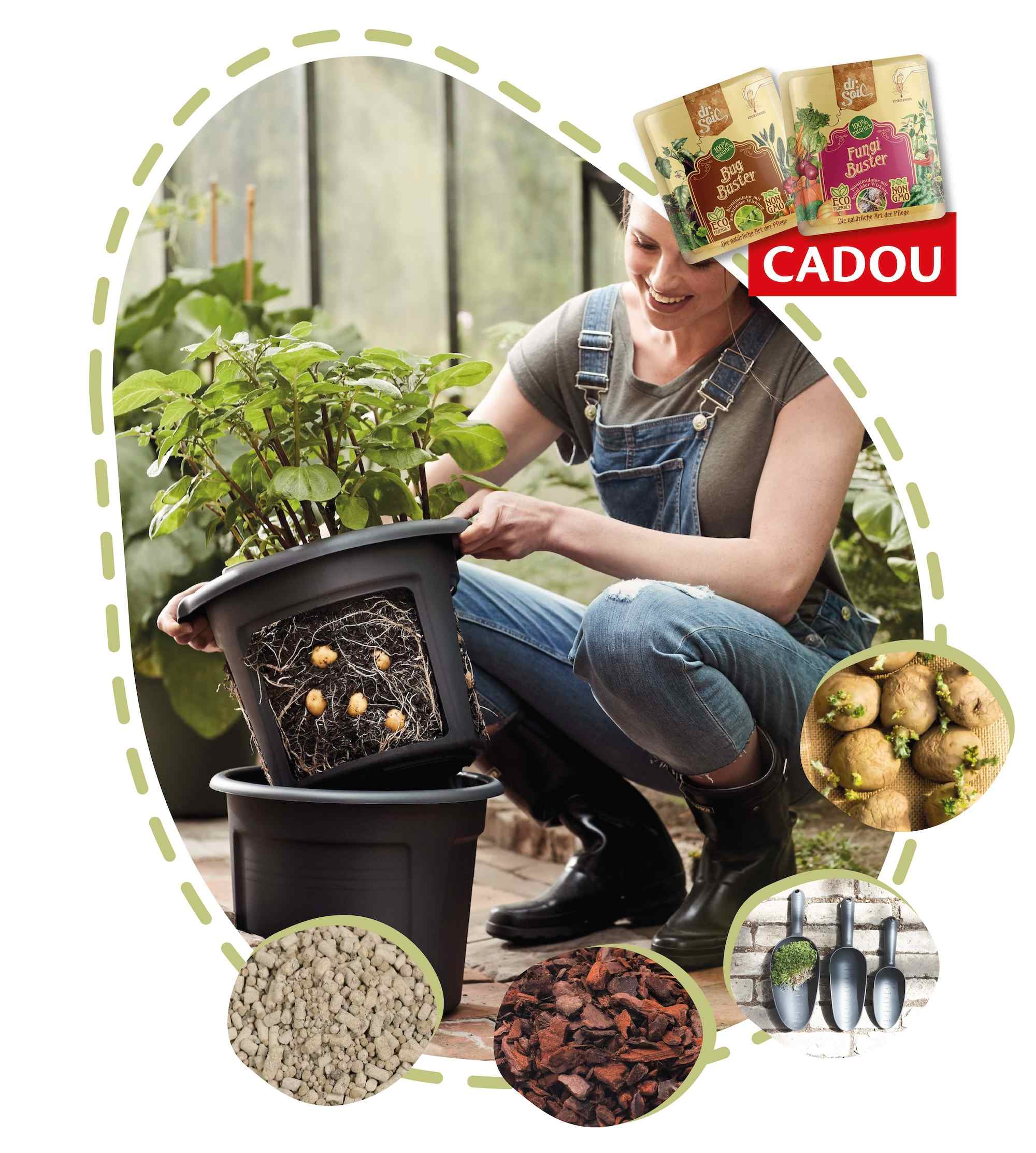 Cartoful urban - kit complet de urban gardening