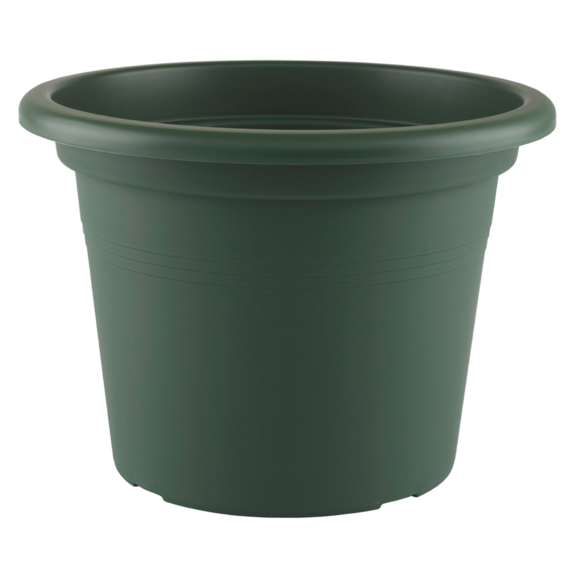 Ghiveci Venezia cilindric 20cm, culoarea verde inchis