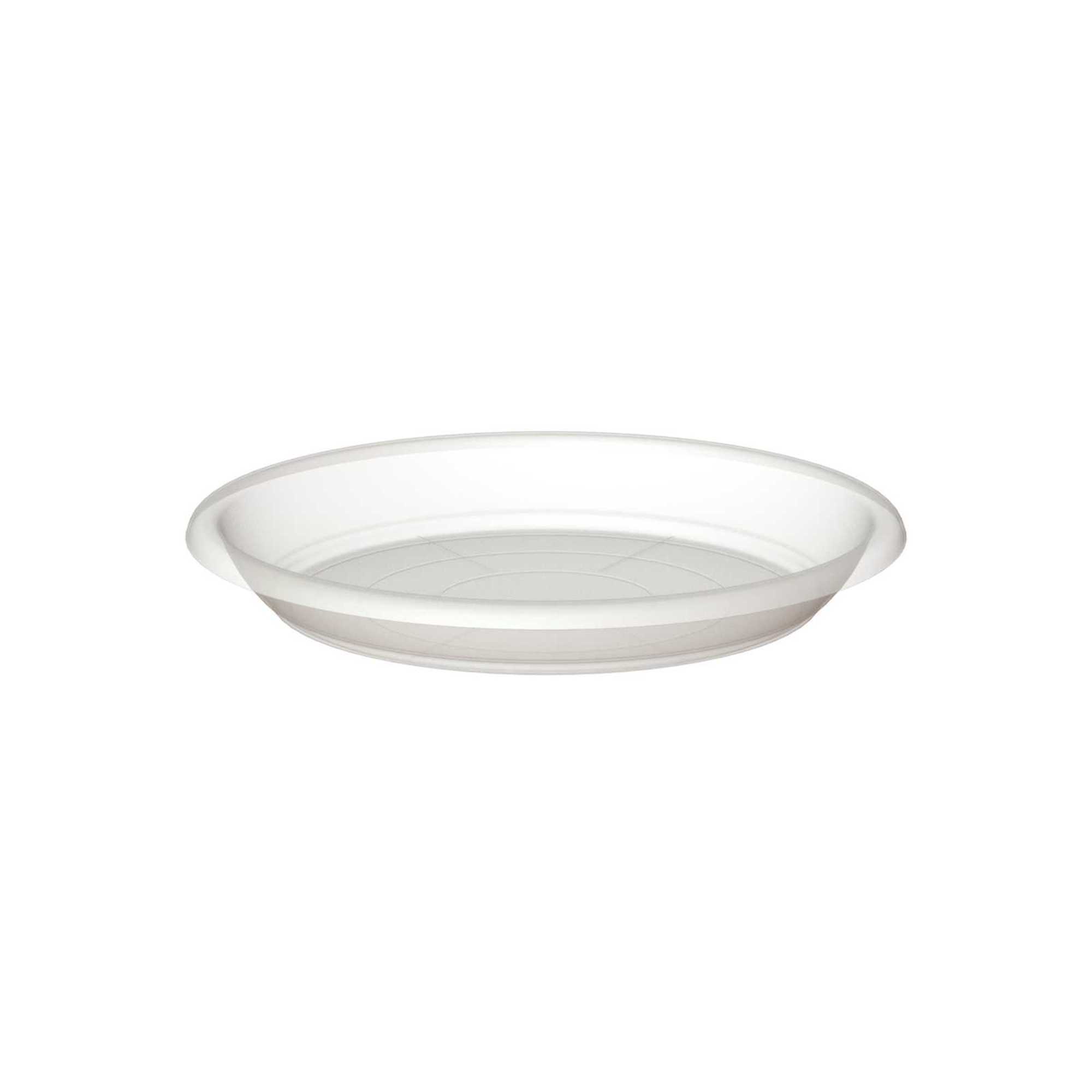 Set de 12 farfurii Madagascar 11.5cm transparente pentru orhidee