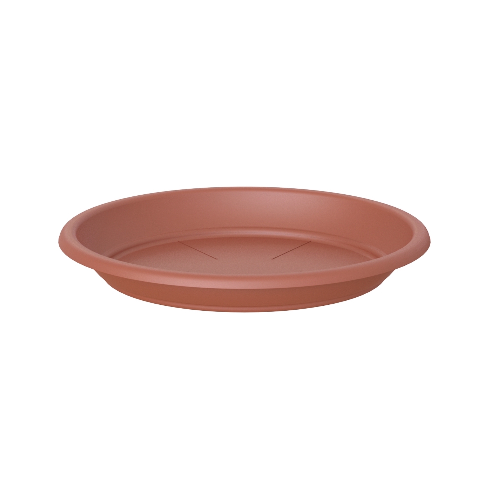 Farfurie rotunda 9,5cm, culoarea terra