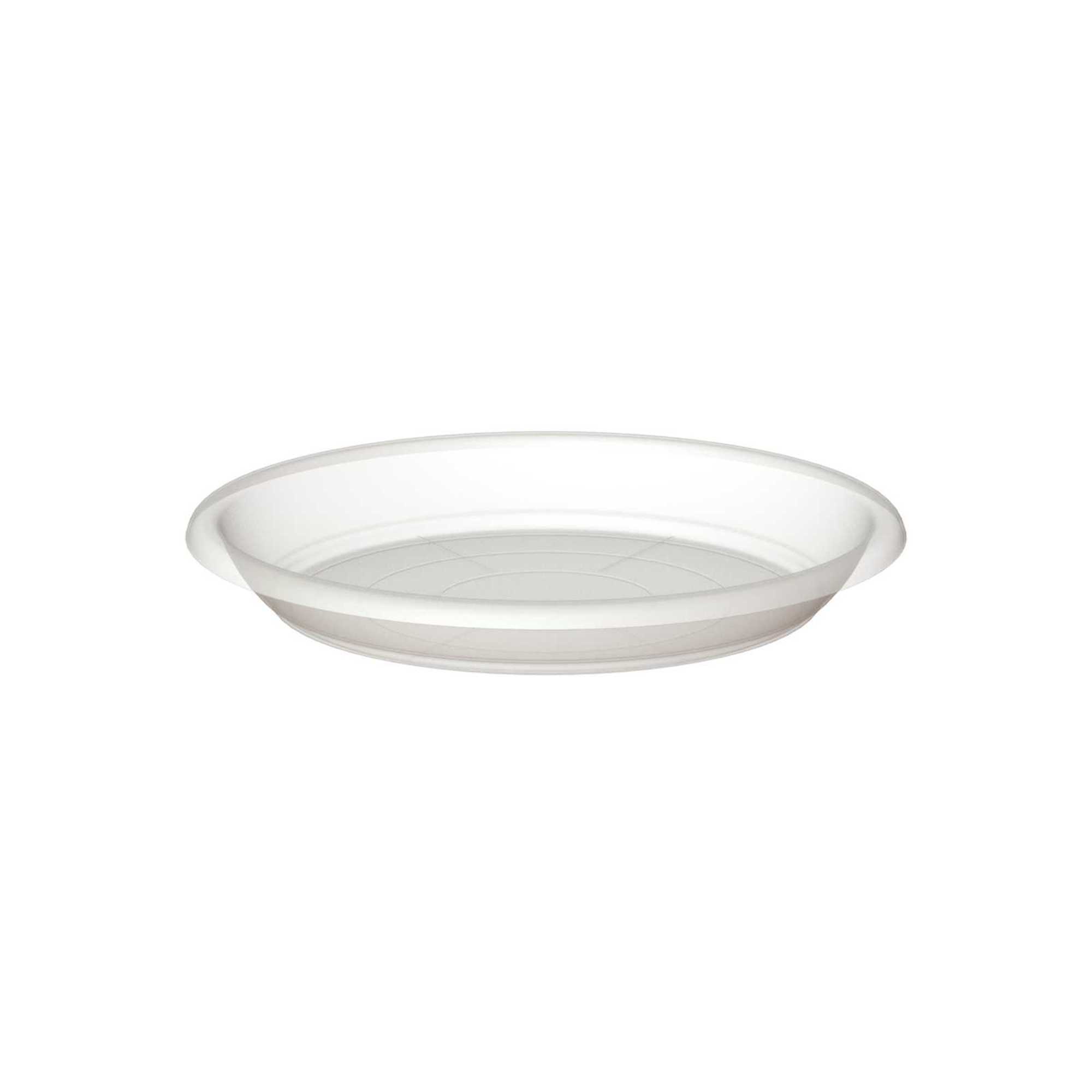 Set de 12 farfurii Madagascar 9.5cm transparente pentru orhidee