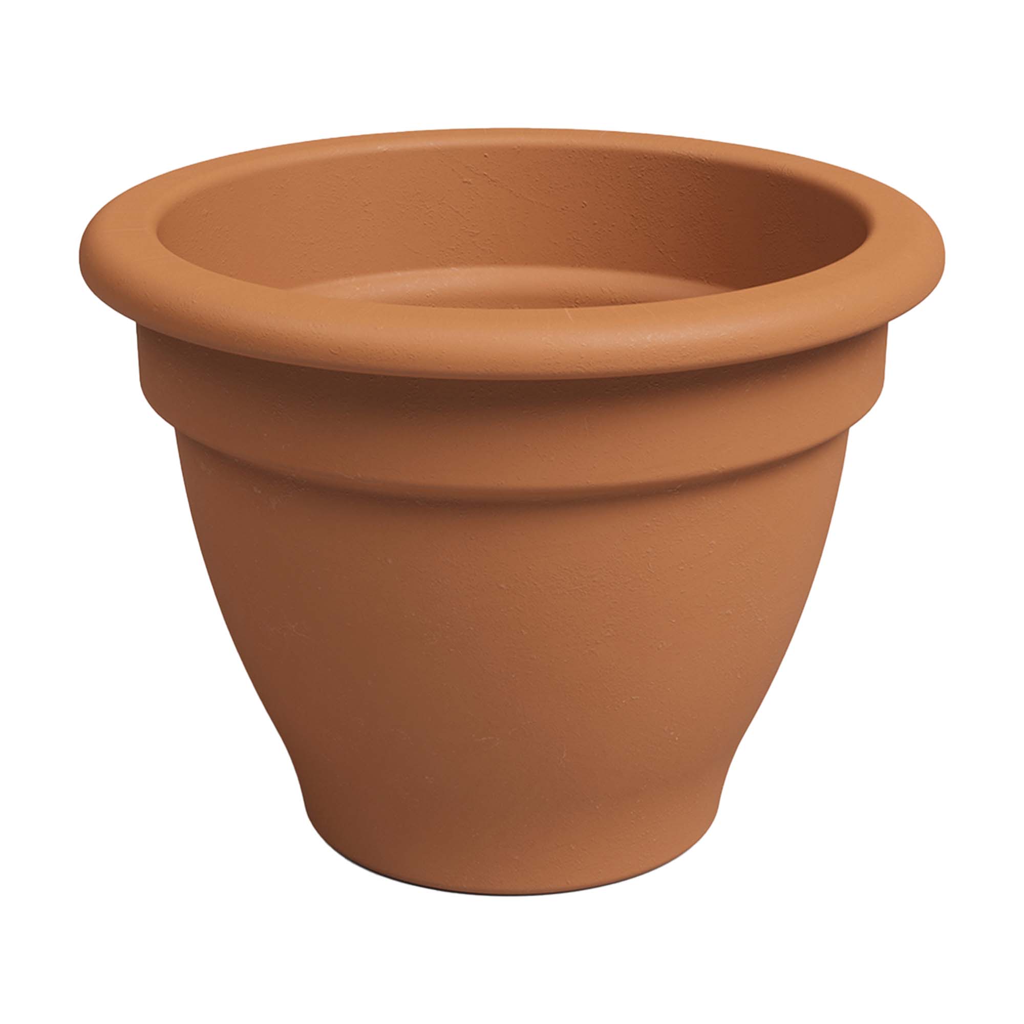 Ghiveci ceramic Pessoa Campana 44cm, culoarea natural