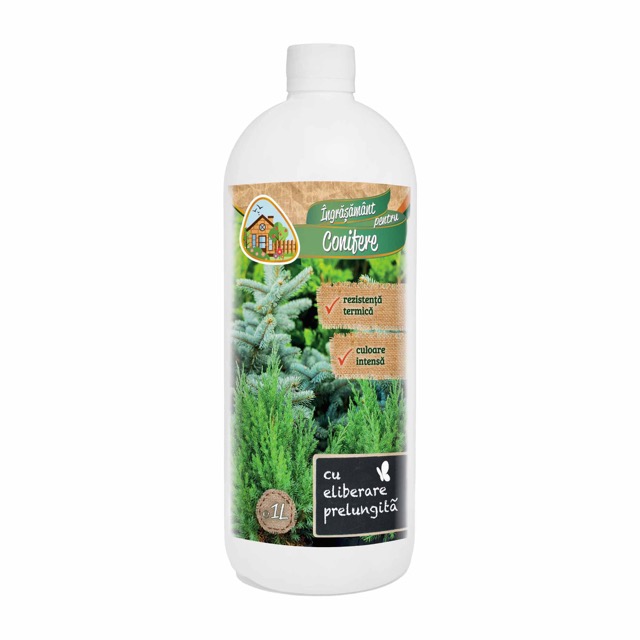 Ingrasamant pentru conifere 1l NPK 7-4-5 + microelemente