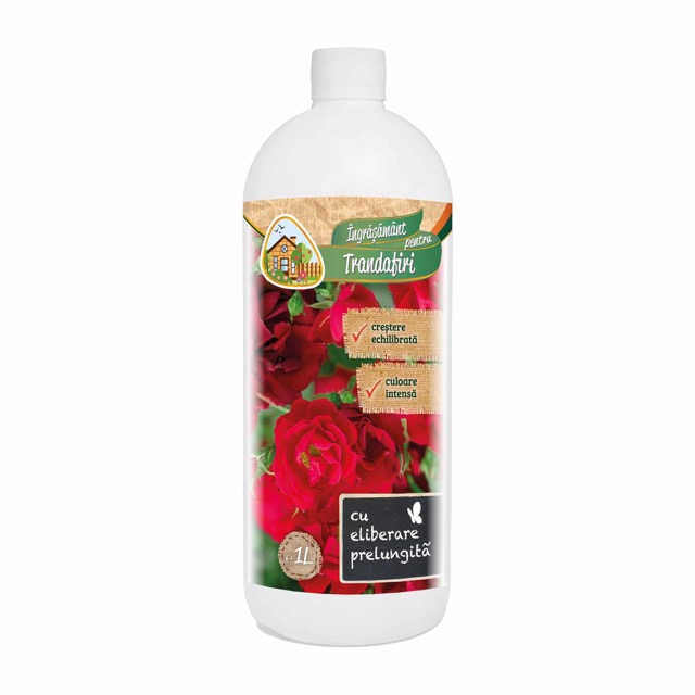 Ingrasamant pentru trandafiri 1L NPK 6-5-6 + microelemente