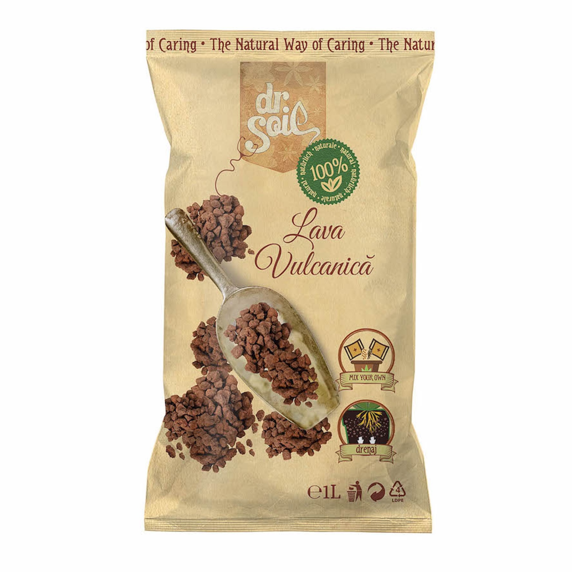 Lava Vulcanica Dr.Soil pentru amestecuri si decoratiuni, la punga de 1L