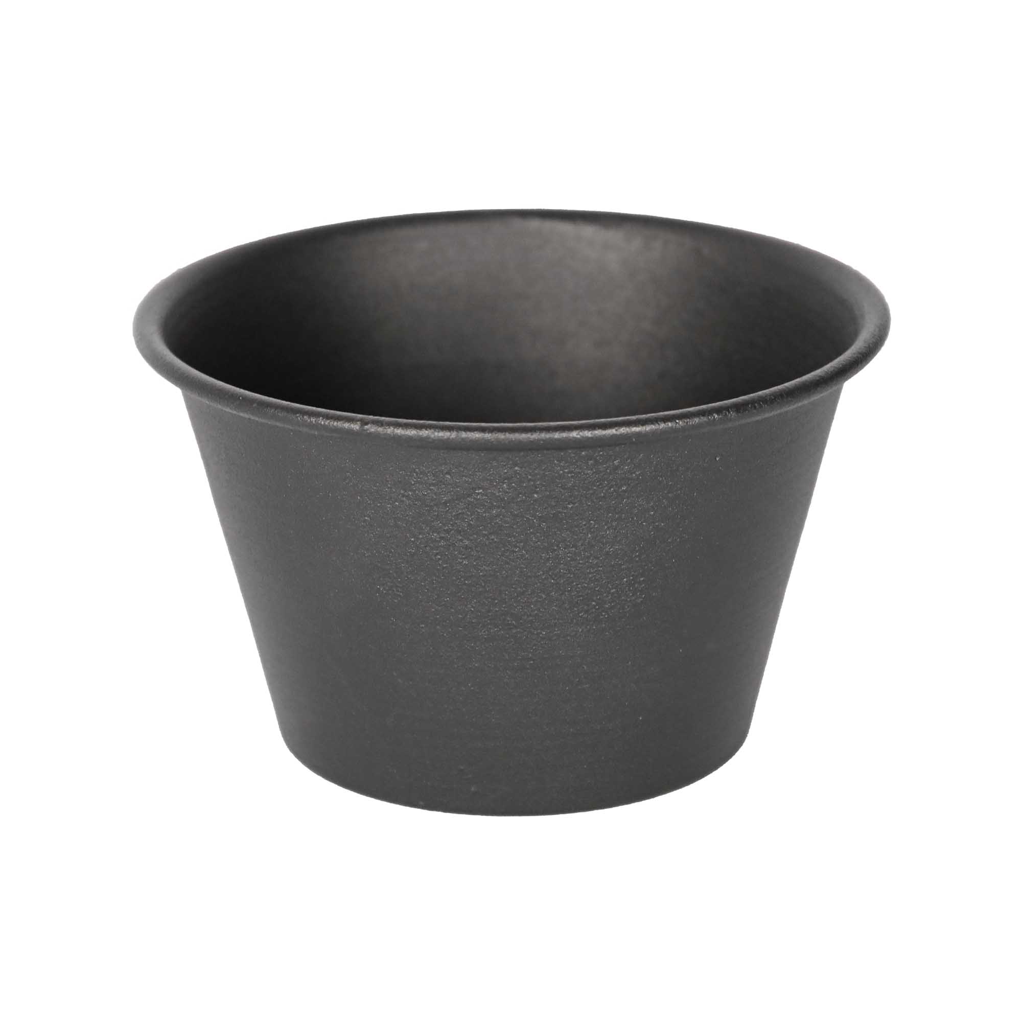 Ghiveci metalic Mary\'s Garden Supplies 8.5 cm, culoarea negru
