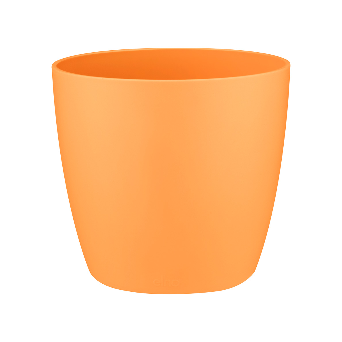 Masca de ghiveci Elho brussels round mini 12,5cm culoare sunrise orange