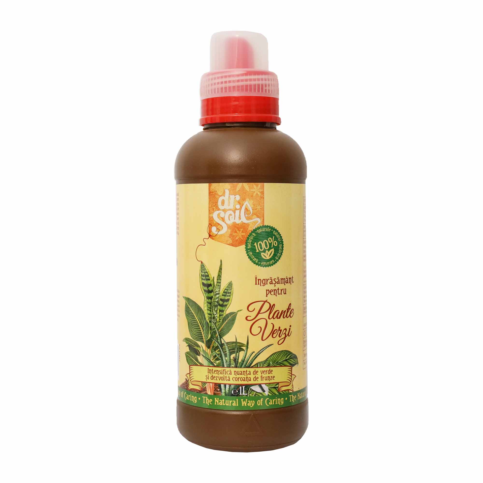 Dr.Soil Ingrasamant organic lichid pentru plante verzi, 1 Litru