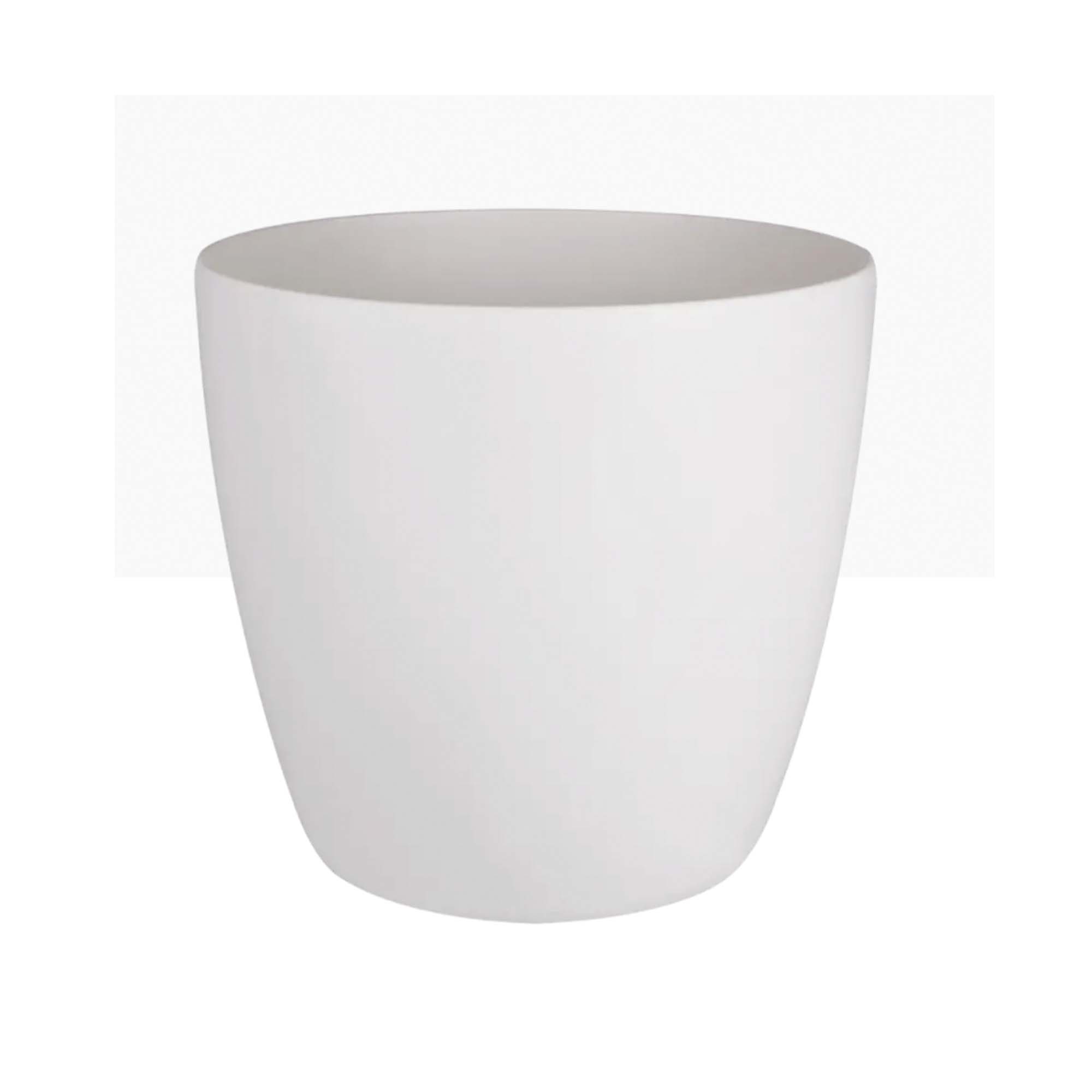 brussels round 18cm white