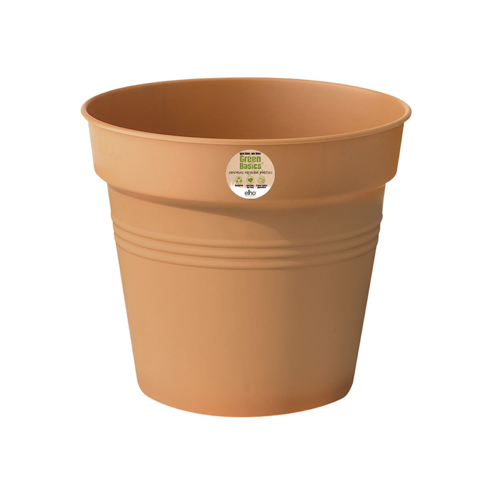green basics growpot 17cm mild terra