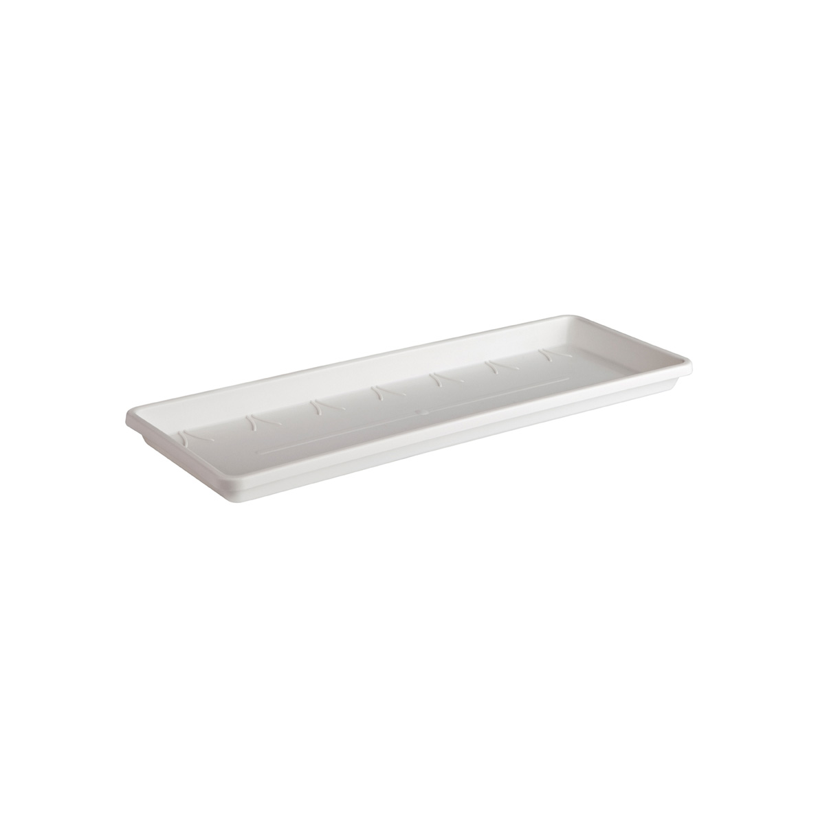 Farfurie pentru jardiniera Barcelona 90cm, culoare alb