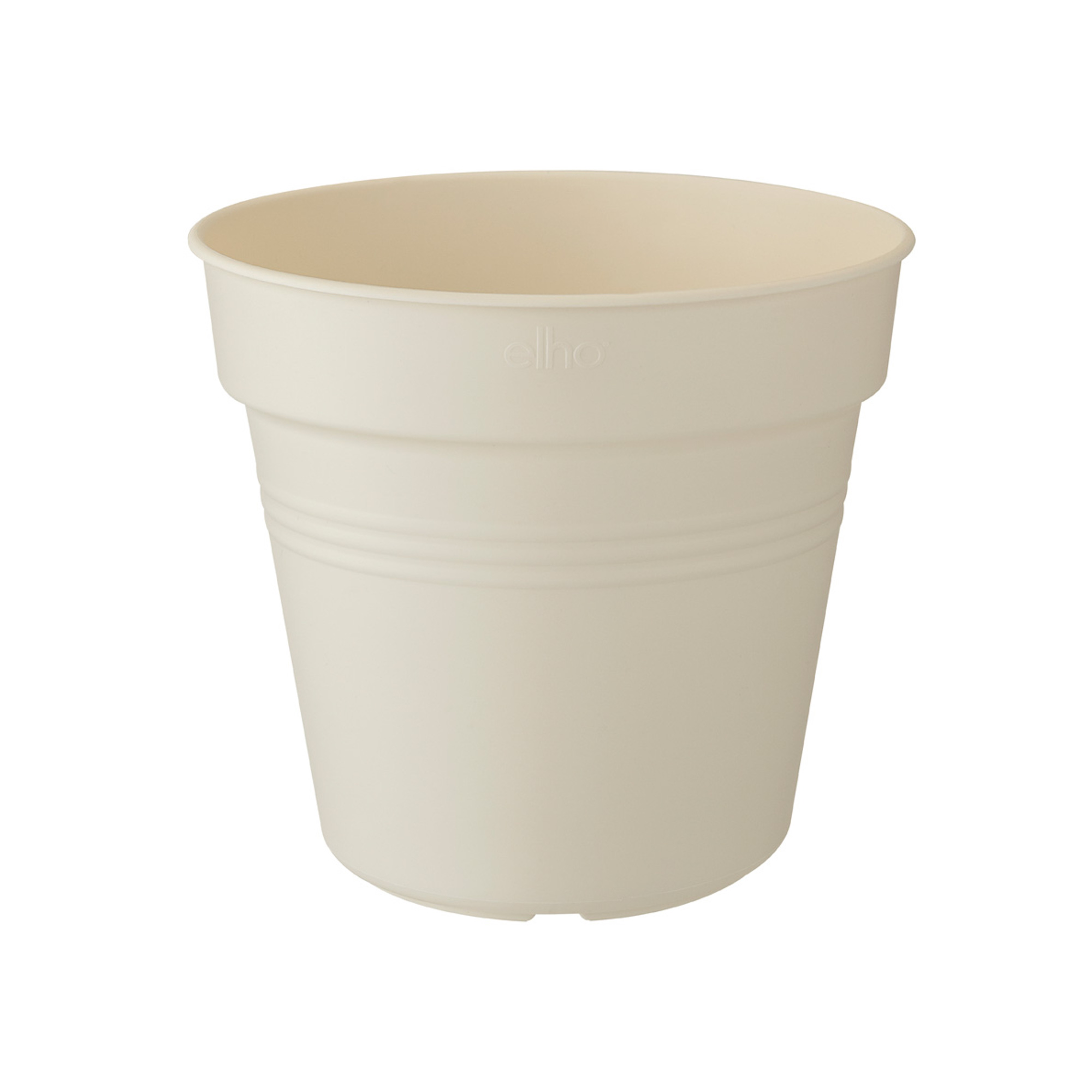 Ghiveci productie green basics 13cm, culoare cotton alb