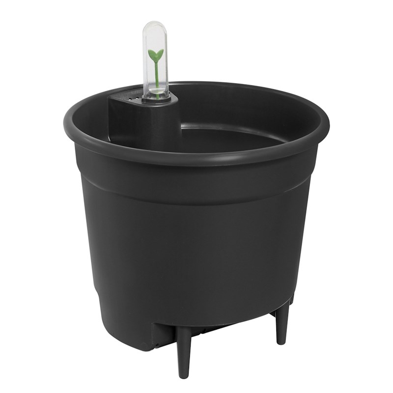 self-watering insert 36cm living black
