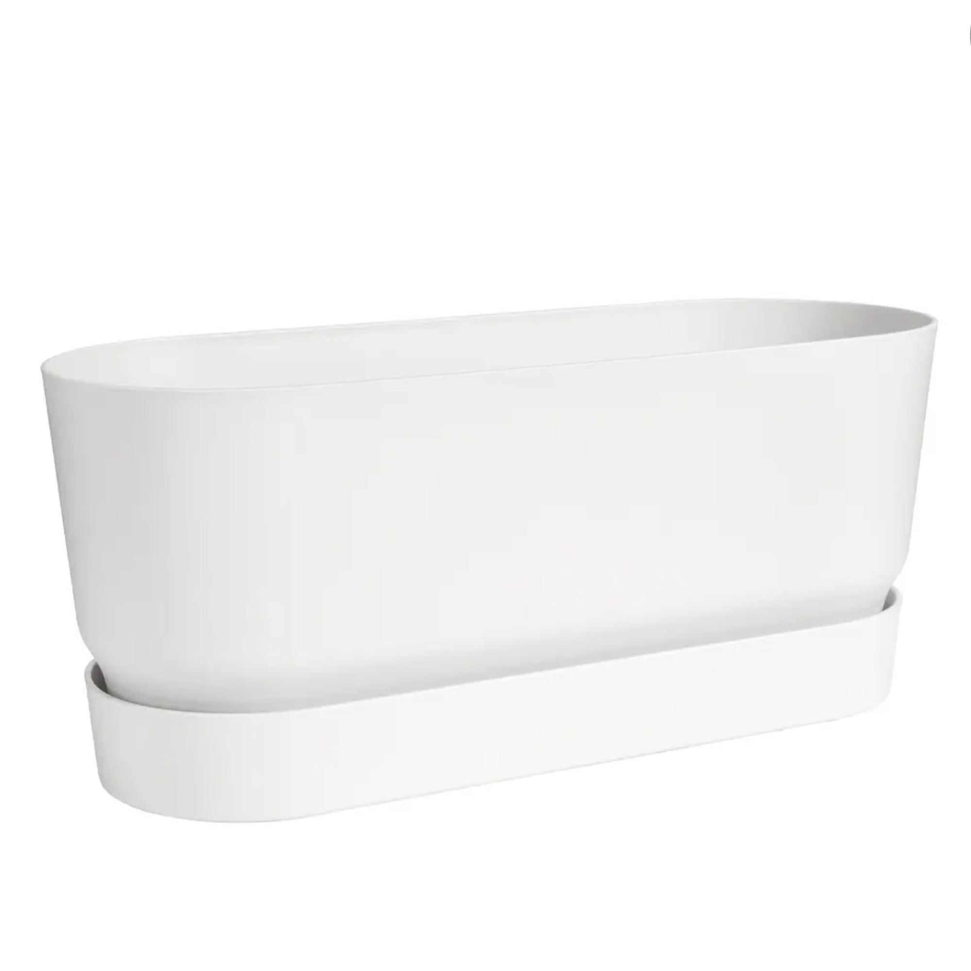 Jardiniera greenville 50cm, culoare alb