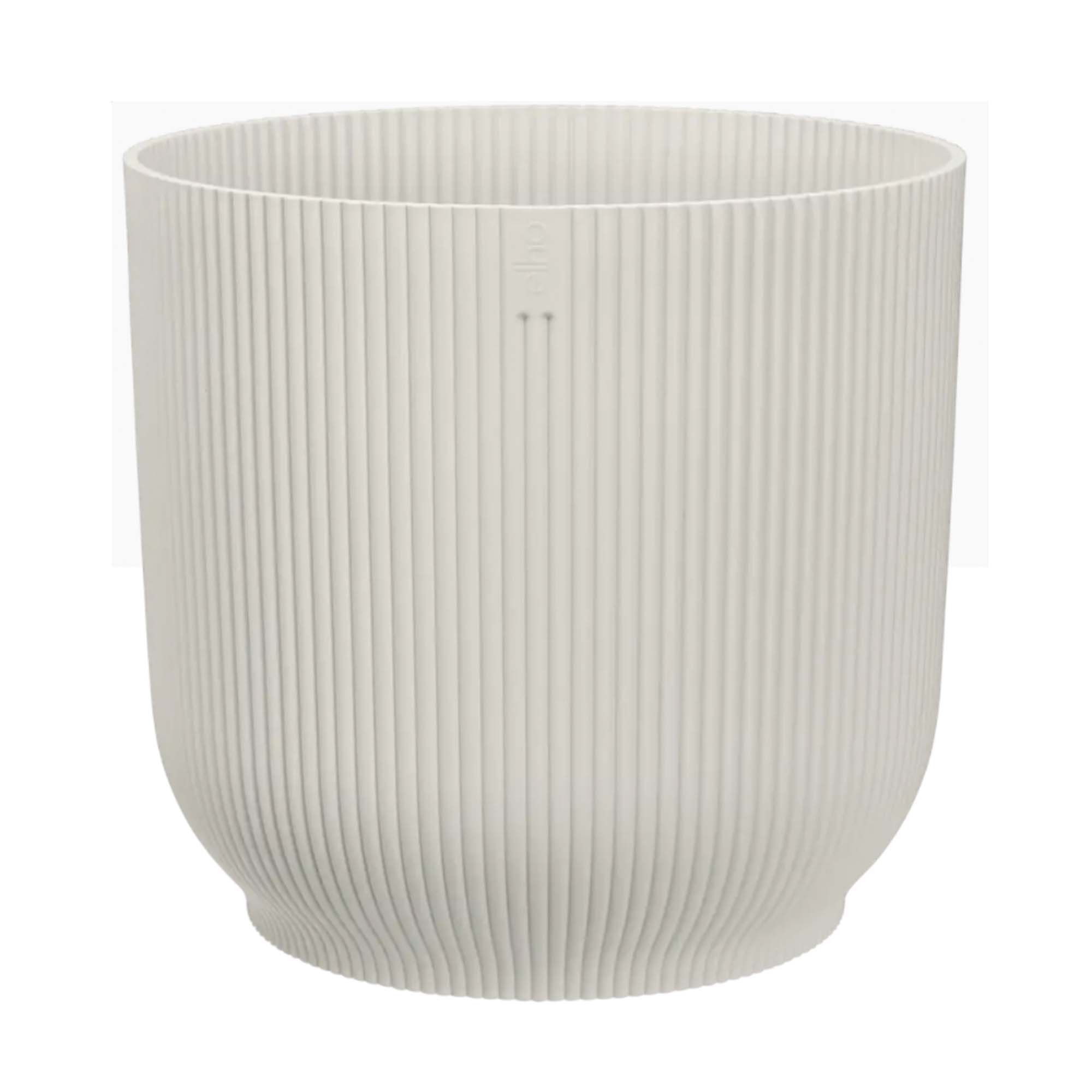 vibes fold round 14cm silky white
