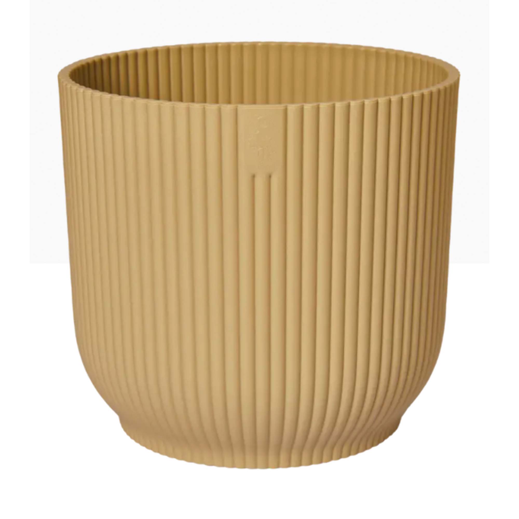vibes fold round 14cm butter yellow