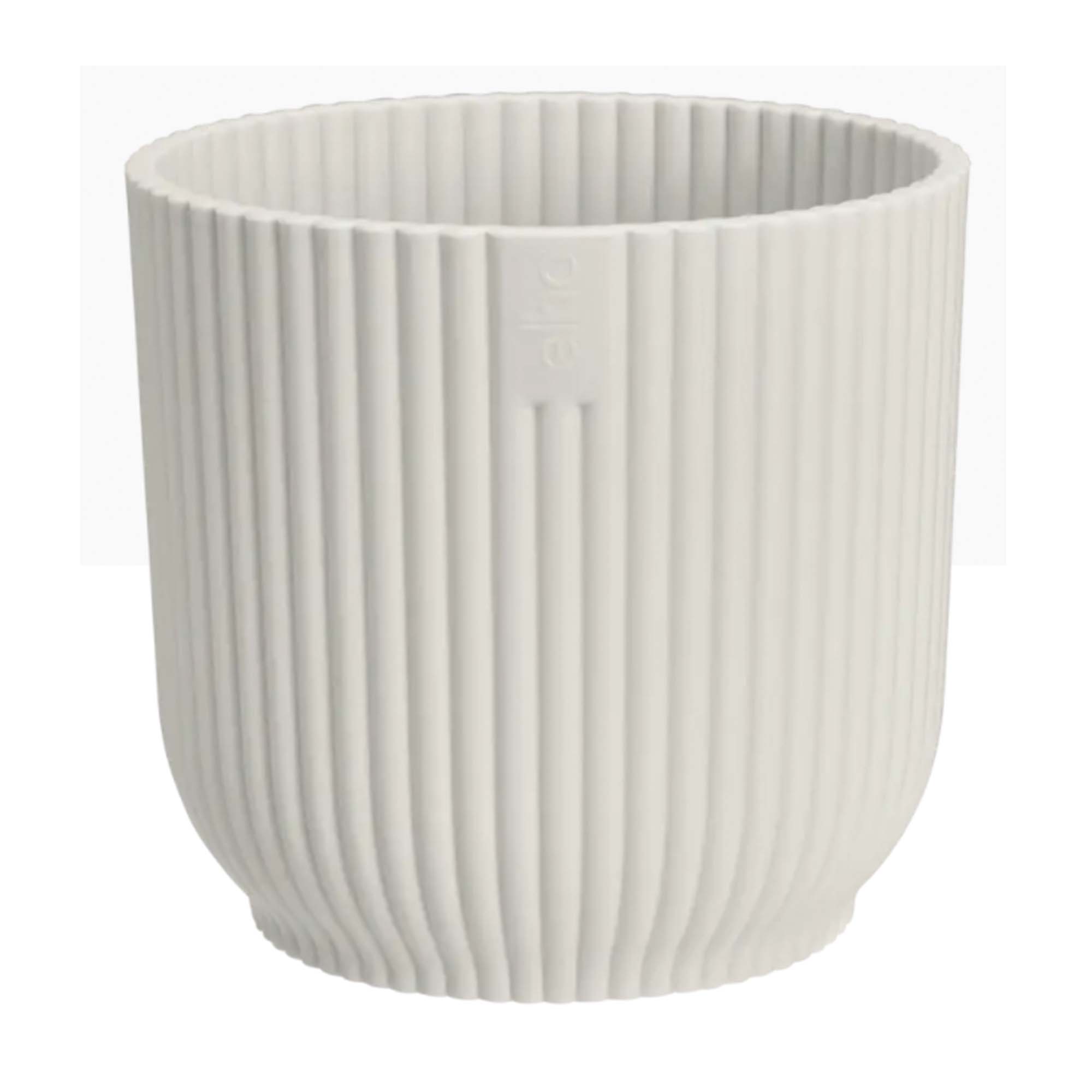 vibes fold round mini 7cm silky white