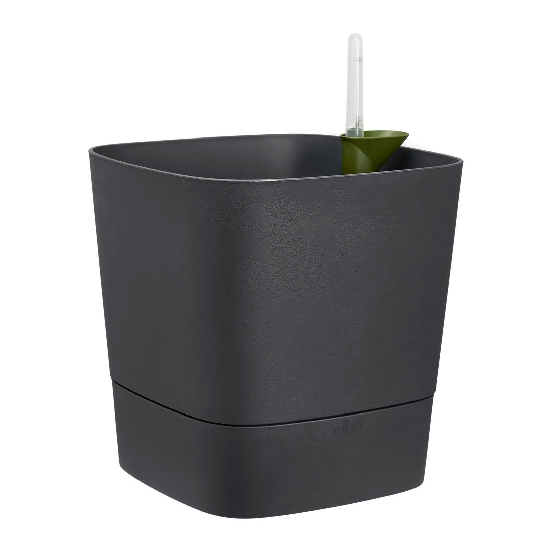 greensense aqua care square 38cm charcoal grey