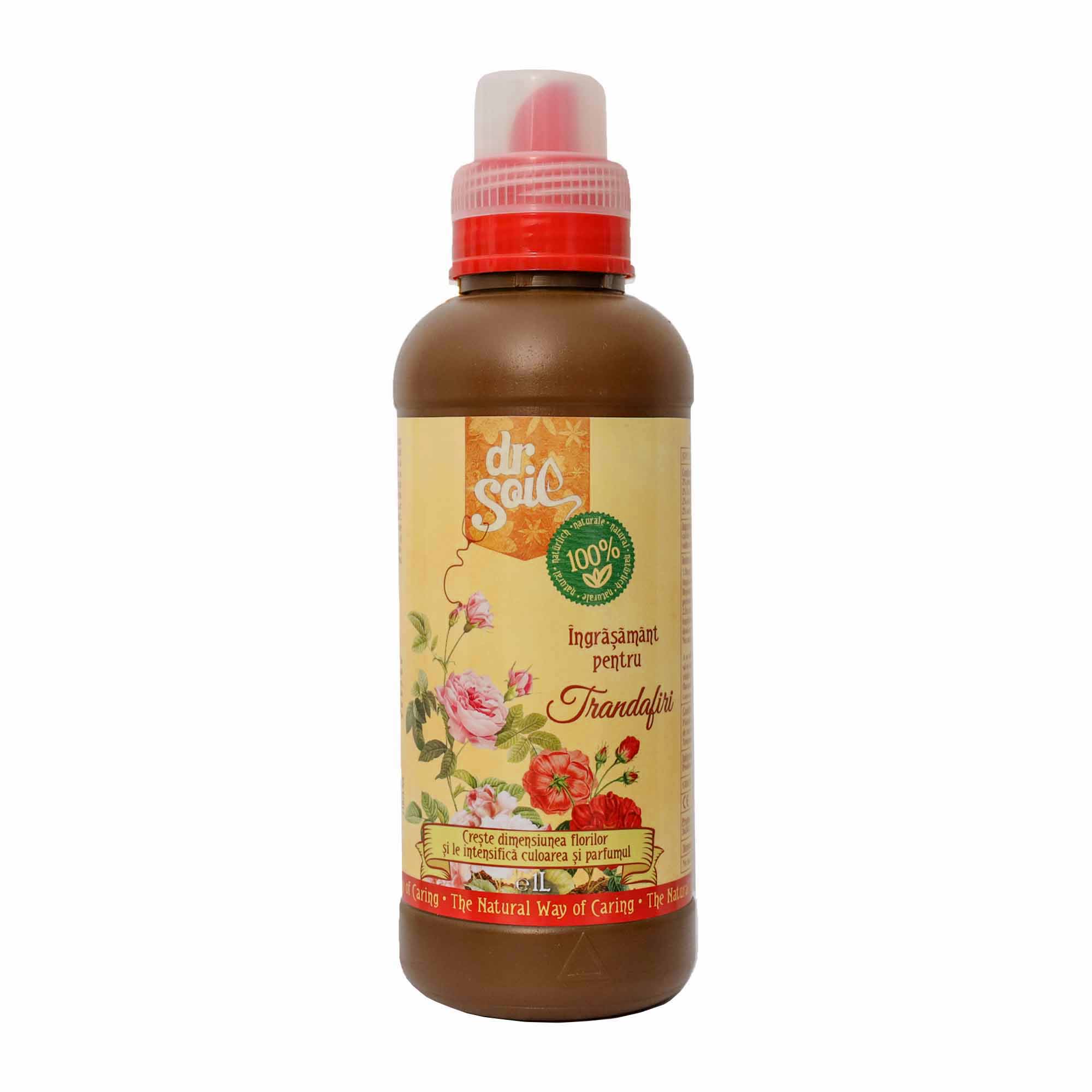 Dr.Soil Ingrasamant organic lichid pentru trandafiri, 1litru